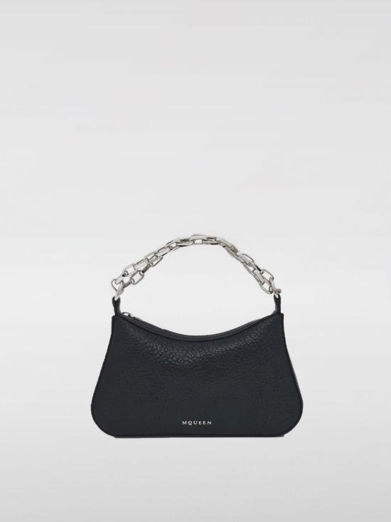 25FW 알렉산더 맥퀸 T 바 미니 숄더백 8419601VDGH 1000 Black
