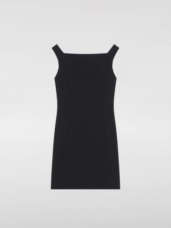 25FW 지방시 롱 원피스 BW226014N6 001 Black