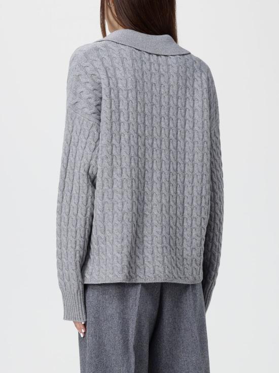 25FW 아미 폴로 티셔츠 UPL403KN0104 050 Grey - AMI