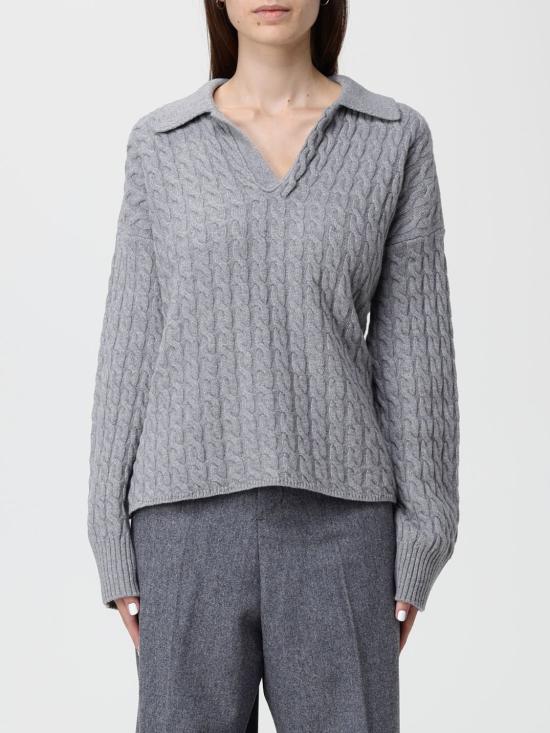 25FW 아미 폴로 티셔츠 UPL403KN0104 050 Grey