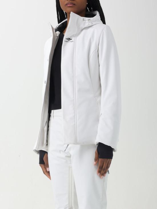 25FW 발렌시아가 3B 스포츠 아이콘 아워글래스 스키 자켓 773998TPQ37 9000 White - BALENCIAGA