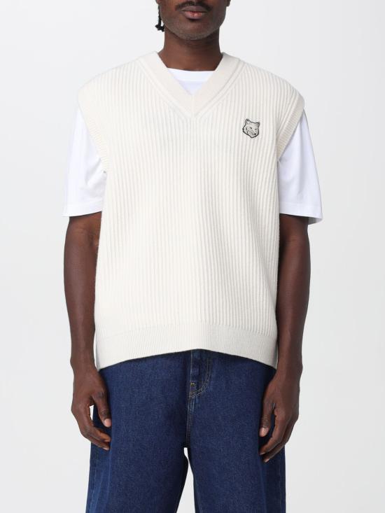 25FW 메종키츠네 베스트 PM00810KT1149 P700 Ecru