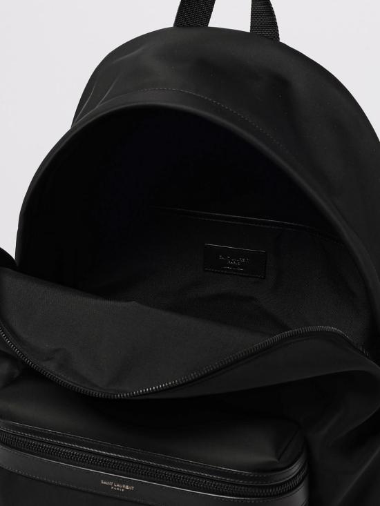 26SS 생로랑 CITY 시티 클래식 로고 백팩 534967FAEY2 1000 Black - SAINT LAURENT