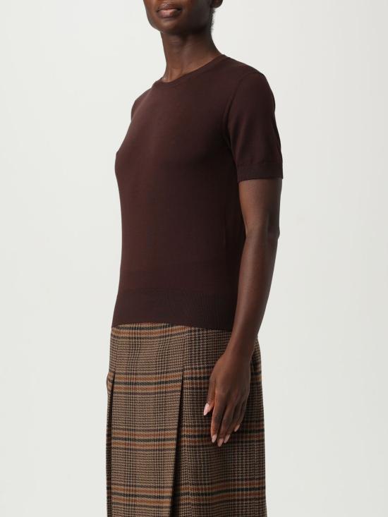 25FW 생로랑 울 티셔츠 스웨터 841336Y76TC 2017 Brown - SAINT LAURENT