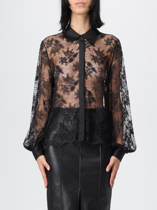 25FW 하니타 블라우스 H C653 4459 NERO Black