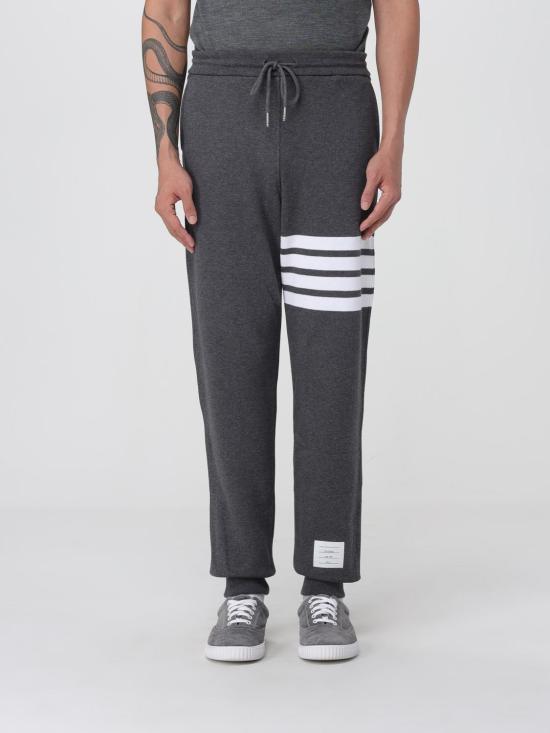 25FW 톰브라운 클래식 루프백 엔지니어드 4바 스웨트팬츠  MJQ008H025 025 Grey