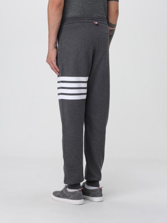 25FW 톰브라운 클래식 루프백 엔지니어드 4바 스웨트팬츠  MJQ008H025 025 Grey - THOM BROWNE