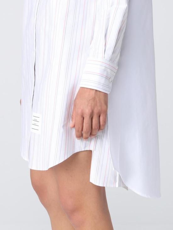 25FW 톰브라운 롱 원피스 FDSD95CF0272 996 Red - THOM BROWNE