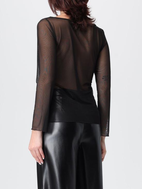 25FW 하니타 긴팔 티셔츠 H M3047 4461 NERO Black - HANITA