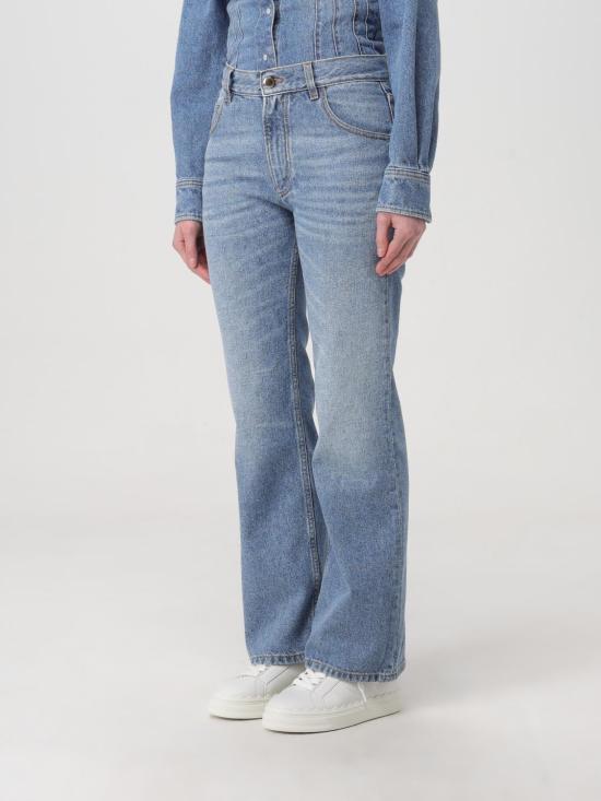 25FW 끌로에 데님 팬츠 C24SDP01157 470 Blue - CHLOE