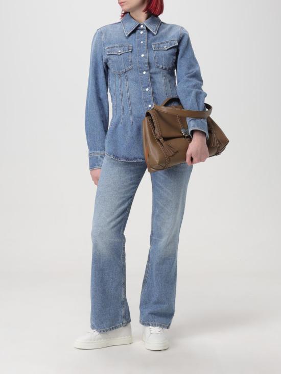 25FW 끌로에 데님 팬츠 C24SDP01157 470 Blue - CHLOE