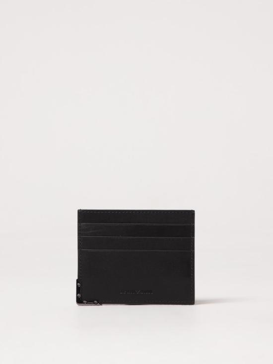 25FW 엠포리오 아르마니 남성지갑 EM000997AF13671 UC001 Black - EMPORIO ARMANI