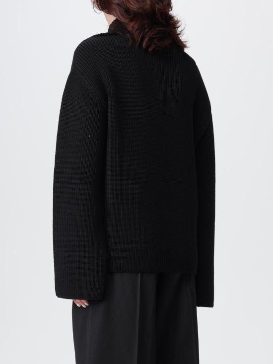 25FW 쿠레쥬 스웨터 325MPU243TFI0036 9999 Black - COURREGES