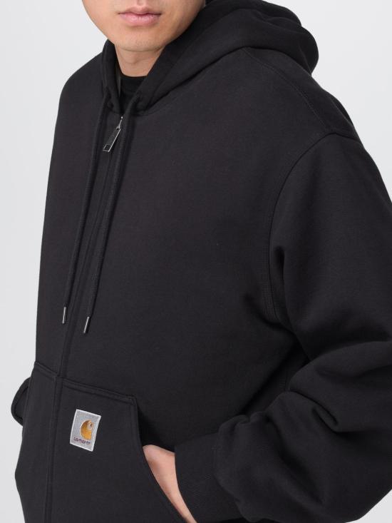25FW 칼하트 WIP 액티브 스웨트 자켓 I035602 8906 Black - CARHARTT WIP