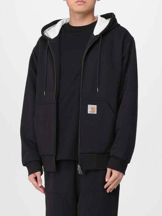 25FW 칼하트 WIP 액티브 스웨트 자켓 I035602 8906 Black - CARHARTT WIP