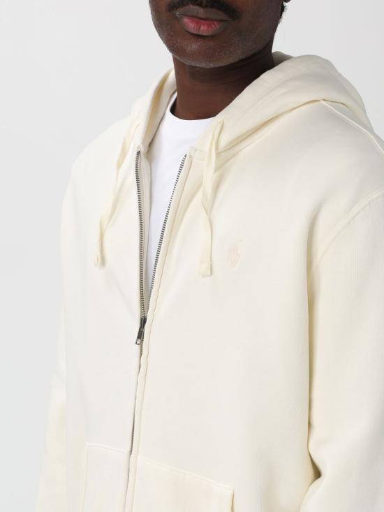 25FW 폴로 랄프로렌 긴팔 티셔츠 710981389 006 Cream - POLO RALPH LAUREN