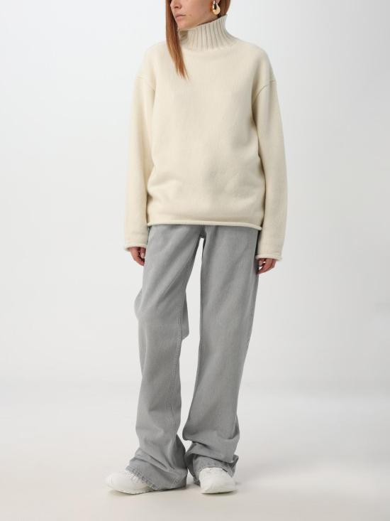 25FW 보테가베네타 터틀넥 805953V4O70 9071 White - BOTTEGA VENETA