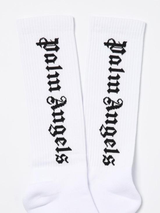 25FW 팜앤젤스 양말 PMRA001C99FAB0020110 White - PALM ANGELS