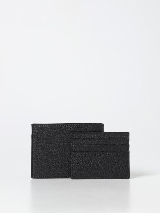 25FW 엠포리오 아르마니 남성지갑 Y4R378Y068E 80001 Black - EMPORIO ARMANI