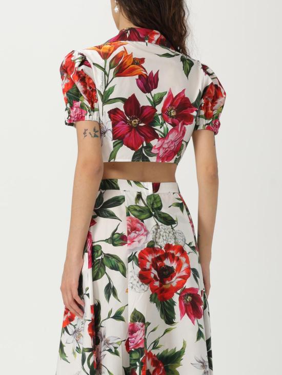 25FW 돌체앤가바나 블라우스 F5T66THS5TQ HA5PB Red - DOLCE & GABBANA