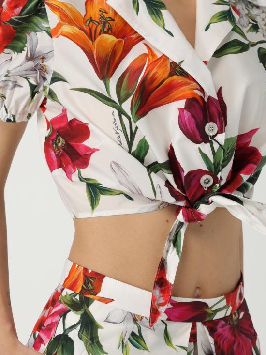 25FW 돌체앤가바나 블라우스 F5T66THS5TQ HA5PB Red - DOLCE & GABBANA