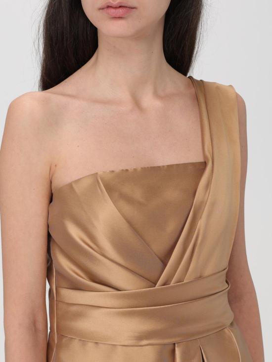 25FW 알베르타 페레티 롱 원피스 04091625 0149 Beige - ALBERTA FERRETTI