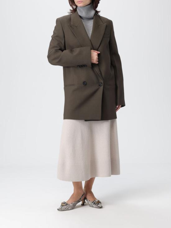 25FW 토템 수트 자켓 254WRZ0058FB0537 032 Green - TOTEME