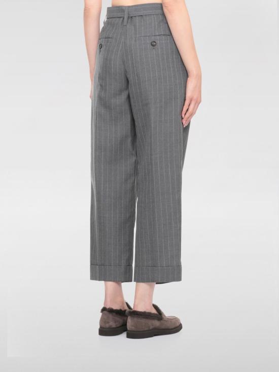 25FW 브루넬로 쿠치넬리 스트레이트 팬츠 MG908P8995 C040 Grey - BRUNELLO CUCINELLI