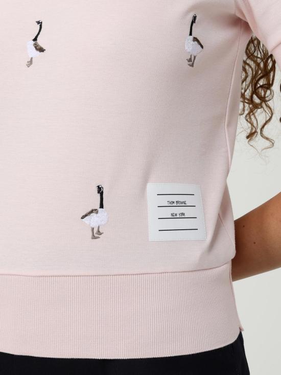 25FW 톰브라운 스웨터 FJS216E680 680 Pink - THOM BROWNE