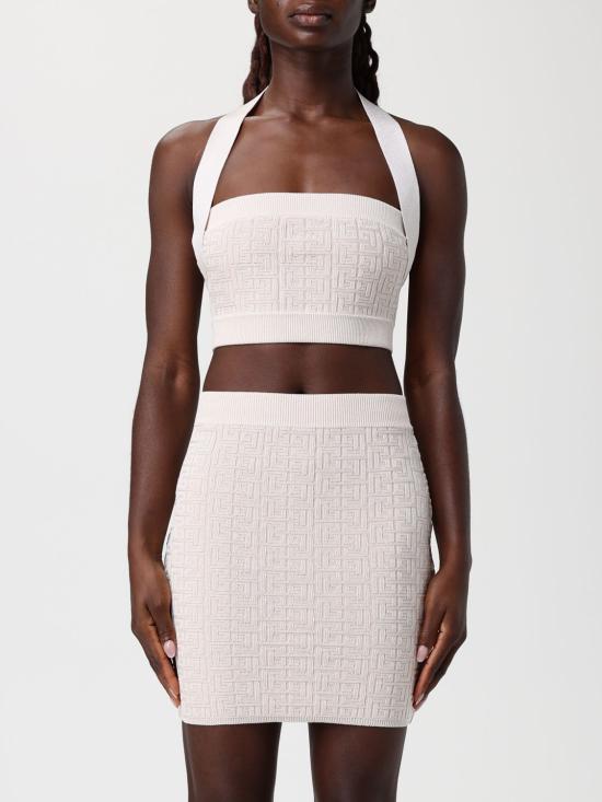 25FW 발망 민소매 티셔츠 EF1AA025KI02 GUS Nude