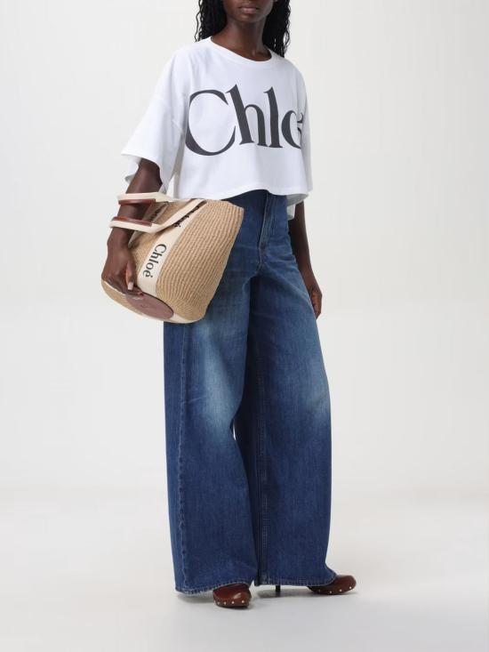 26SS 끌로에 토트백 CHC22SS380G55 101 White - CHLOE