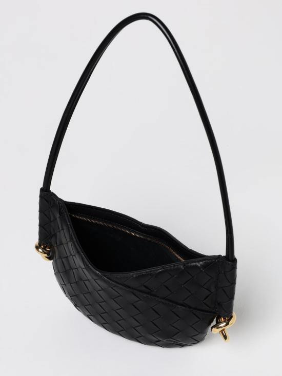 26SS 보테가베네타 베이비 솔스티스 숄더백 796378VCPP1 1019 Black - BOTTEGA VENETA