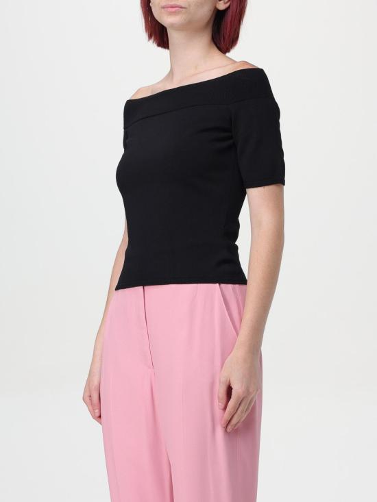 25FW 알렉산더 맥퀸 반팔 티셔츠 669510Q1AV4 1000 Black - ALEXANDER MCQUEEN