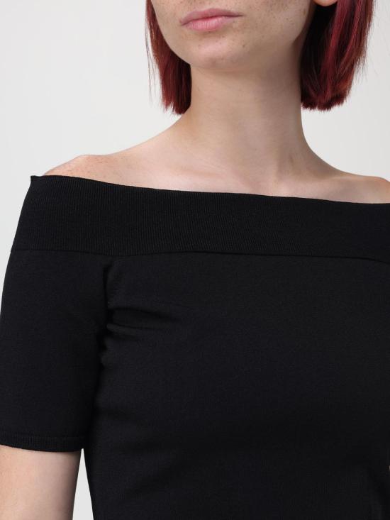 25FW 알렉산더 맥퀸 반팔 티셔츠 669510Q1AV4 1000 Black - ALEXANDER MCQUEEN