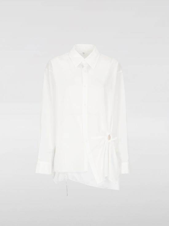 25FW 와이즈 요지 야마모토 셔츠 YMB07030 1 White - Y’S YOHJI YAMAMOTO