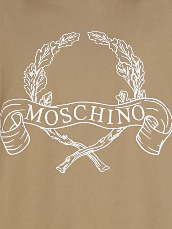 25FW 모스키노 반팔 티셔츠 07225241 1425 Green - MOSCHINO