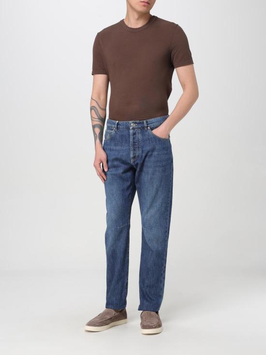 25FW 브루넬로 쿠치넬리 데님 팬츠 M0Z37X1290 C1471 Denim - BRUNELLO CUCINELLI