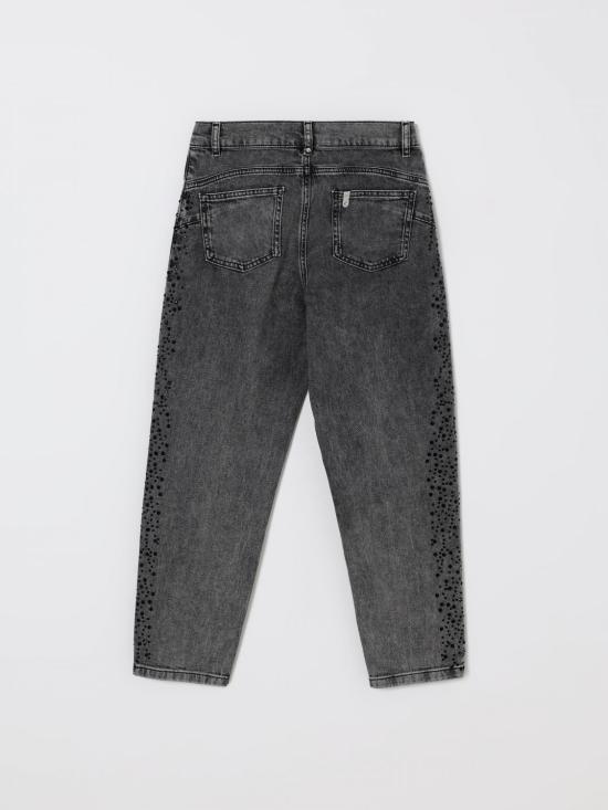 25FW [키즈] 리우조 진 GF5123D5032 87165 Black - LIU JO