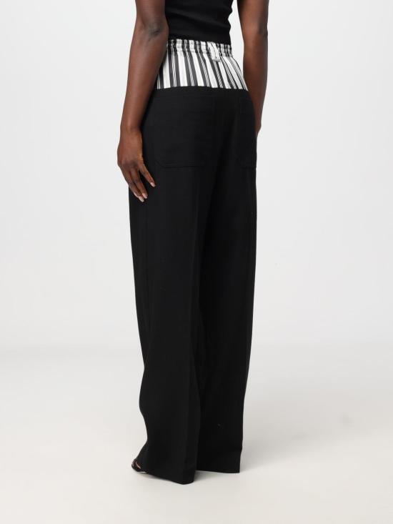 25FW 펜디 스트레이트 팬츠 FR6535AWZB F0GME Black - FENDI