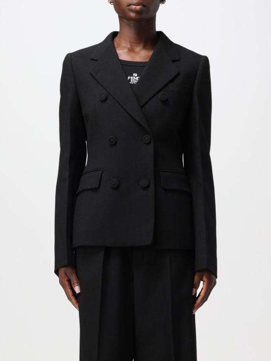 25FW 펜디 자켓 FJ7454AXAU F0GME Black