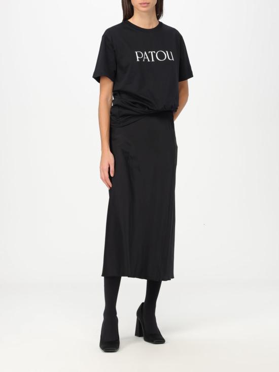 25FW 파투 반팔 티셔츠 JE0299999 999B Black - PATOU