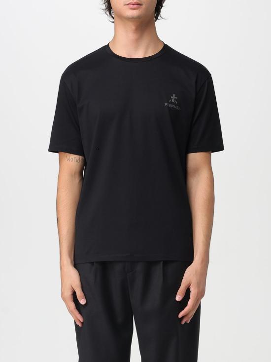 25FW 프리미아타 반팔 티셔츠 PA1028 JERSEY Black