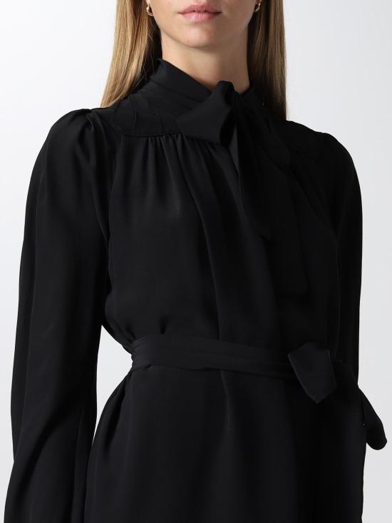 25FW 디스퀘어드2 롱 원피스 S75CV0583S54053 900 Black - DSQUARED2