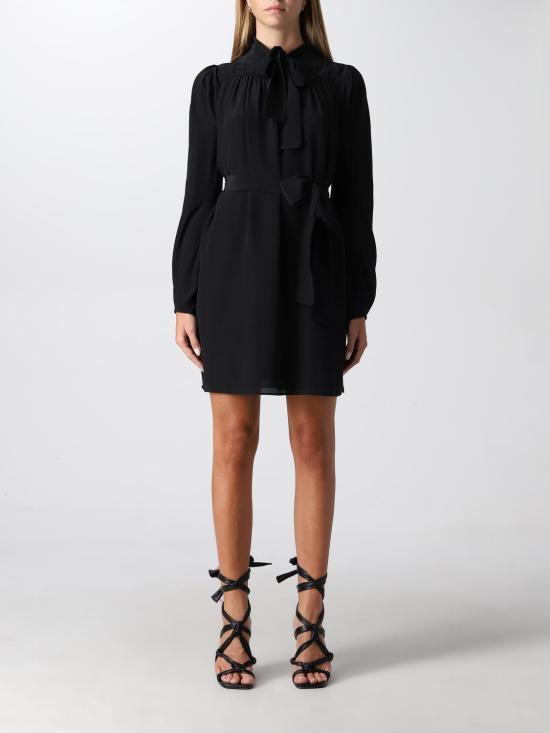 25FW 디스퀘어드2 롱 원피스 S75CV0583S54053 900 Black