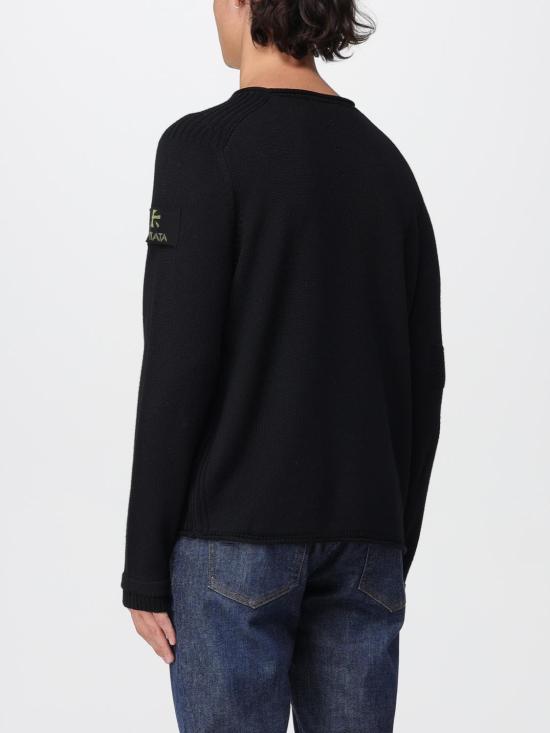 25FW 프리미아타 스웨터 PMG22 WOOL Black - PREMIATA