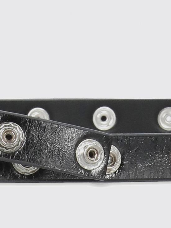 25FW 디 아티코 레귤러 벨트 251WKE00027LBT070AA 233 Black - THE ATTICO