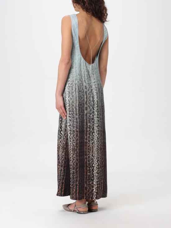 25FW 펜디 롱 원피스 FDD027ARUF F08S8 Dust - FENDI