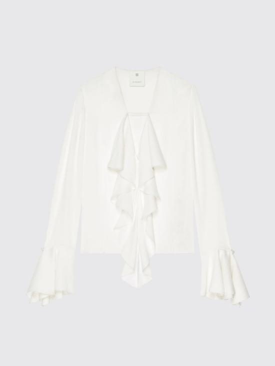 25FW 지방시 셔츠 BW617J14W0 100 White