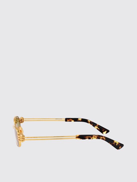 25FW 보테가베네타 선글라스 BV1381S 002 Gold - BOTTEGA VENETA