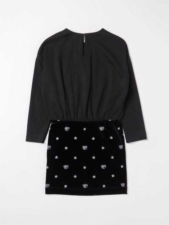 25FW [키즈] 키아라 페라그니 원피스 51B9042207 0050 Black - CHIARA FERRAGNI
